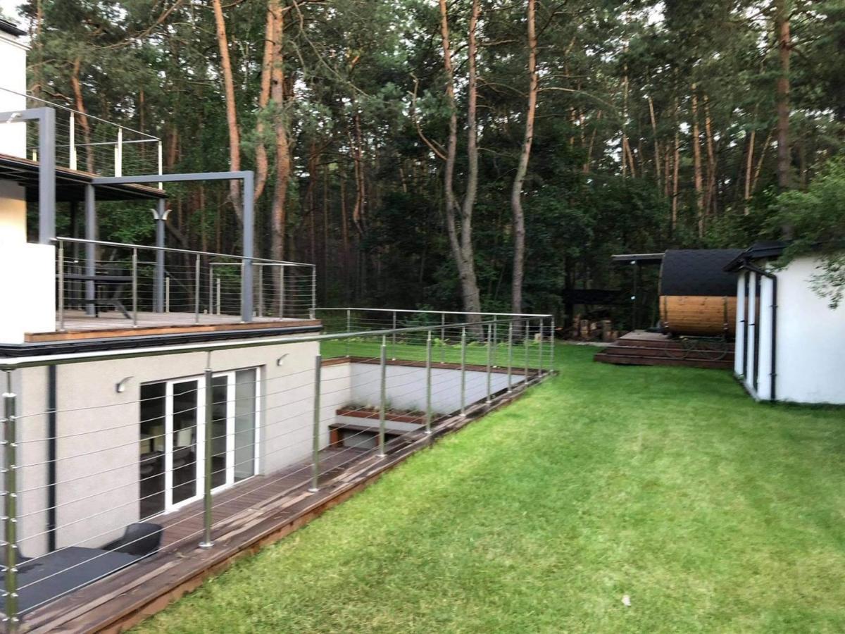 Luksusowy Apartament Pod Lasem, Otwock -Shared Garden, Sauna, Wood Hot Tub! Hot Tub Seasonal! Exterior foto